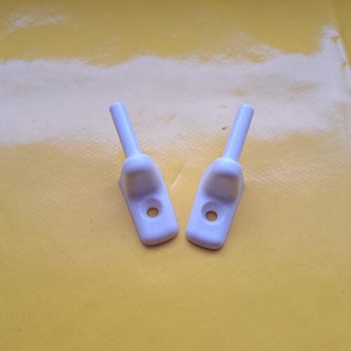 Halter Sonnenblende Opel Kadett B + C / GT / Ascona Manta A + B - weiß Neu