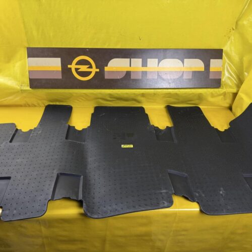 Gummimatte hinten dritte Reihe Opel Vivaro B Fussmatten Satz GM 39086718 Orig. + Neu