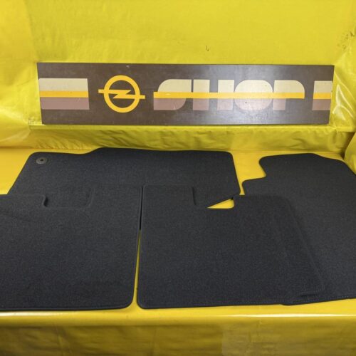Fussmatten Satz Opel Adam Teppichmatten Economy Schwarz 13377738 Orig. Neu