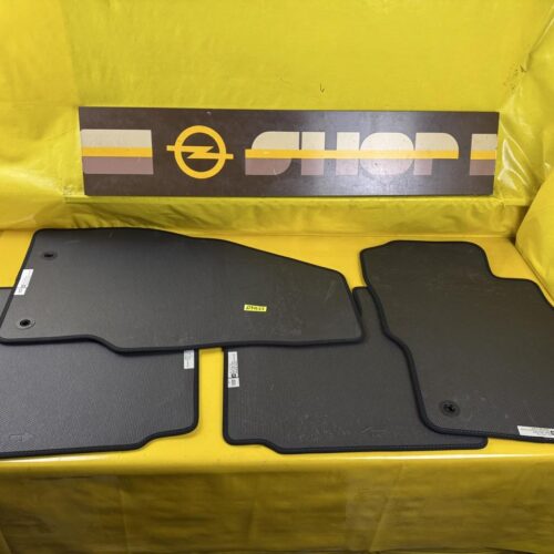 Fussmatten Satz Opel Adam Teppichmatten Economy Schwarz 13377738 Orig. Neu