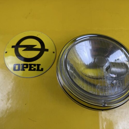 Fernscheinwerfer Opel Kadett D Chrom Zusatzscheinwerfer Chromgehäuse Orig. + Neu NOS