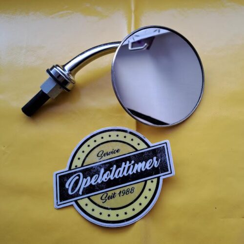 Aussenspiegel rechts Opel Kapitän PL 2,6 Spiegel Kotflügel Chrom Neu