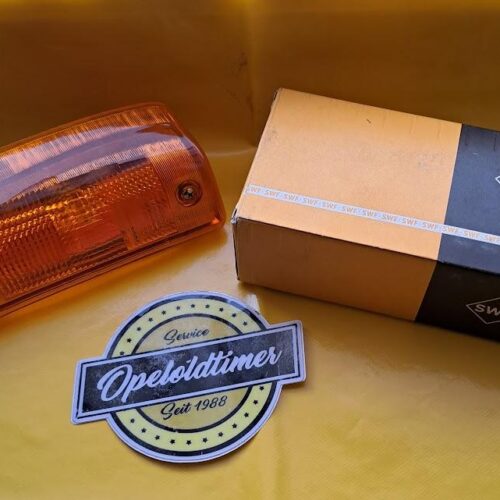 Blinker Gehäuse Glas rechts Opel Kadett C Coupe Aero Limousine Original Neu