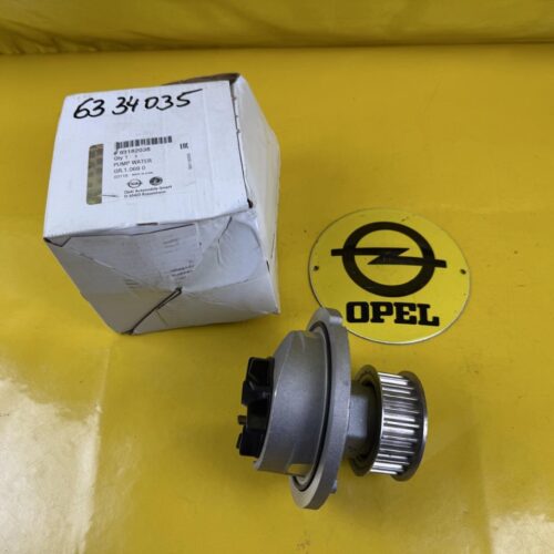 Wasserpumpe Opel Astra G Zafira A Corsa C Vectra B 1,4 1,6 GM 93182038 Orig. + Neu