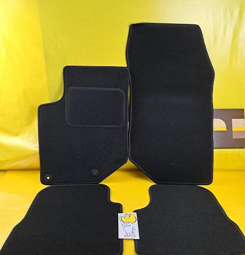 Fussmatten Satz Opel Corsa F ab Baujahr 10/2019 - Teppichsatz schwarz Neu