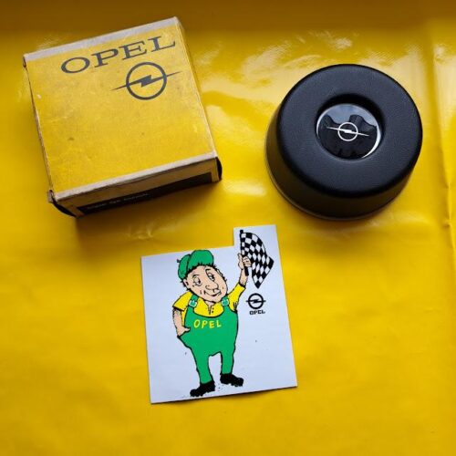 Hupenknopf Opel Commodore A / Rekord C Sprint / Blitz Knopf Hupe Lenkrad Original Neu