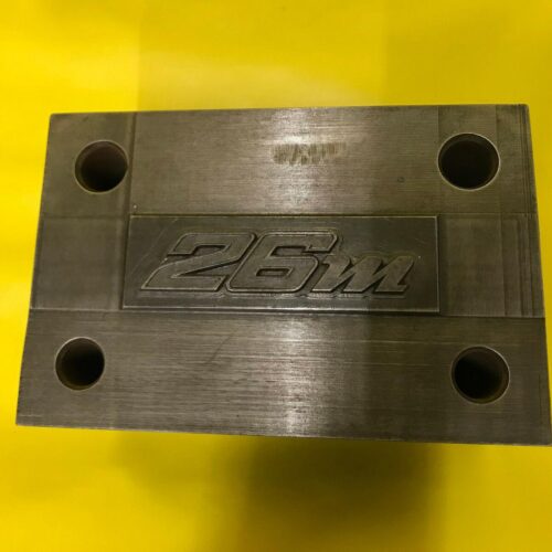 ORIGINAL FORD Taunus Emblem 26 M Werkzeug Stempel Zeichen Chrom Schriftzug