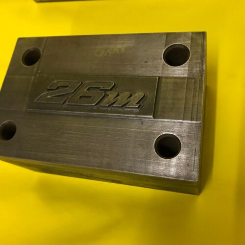 ORIGINAL FORD Taunus Emblem 26 M Werkzeug Stempel Zeichen Chrom Schriftzug