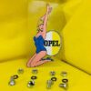 Chrom Schrauben Stoßstange Kotflügel Opel Kadett A B C + Muttern Federringe NEU