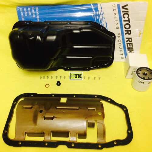 Set Ölwanne XXL Opel Vectra Astra Calibra + Schwallblech Schrauben C20NE X20XEV