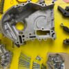 NEU ORIG Opel CiH Steuergehäuse 2,0 E inkl Wasserpumpe Steuerkette Spanner Ölpumpenrad UVM