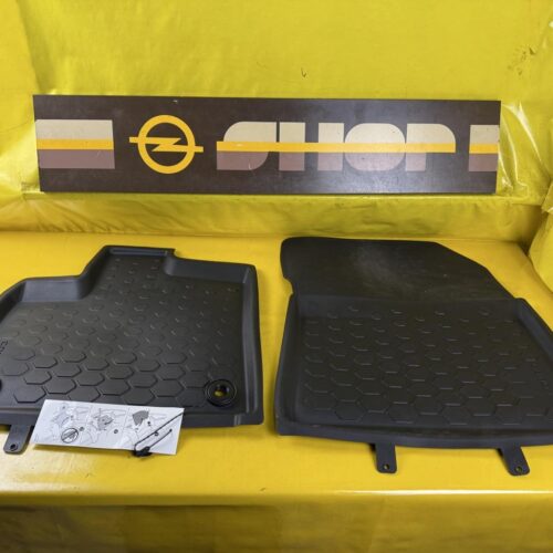 Gummifußmatten vorne Opel Combo E Cargo Fußmatten Set GM 1685019880 1695131880 Orig. + Neu