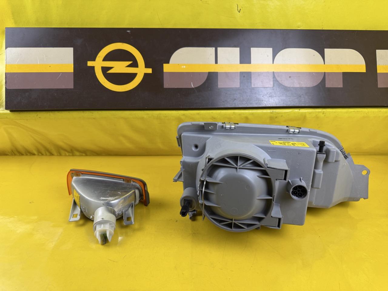 ID_134545_orig-1.jpg Scheinwerfer links Opel Omega A Valeo Cibie Frontscheinwerfer inkl. Blinker Orig. + Neu