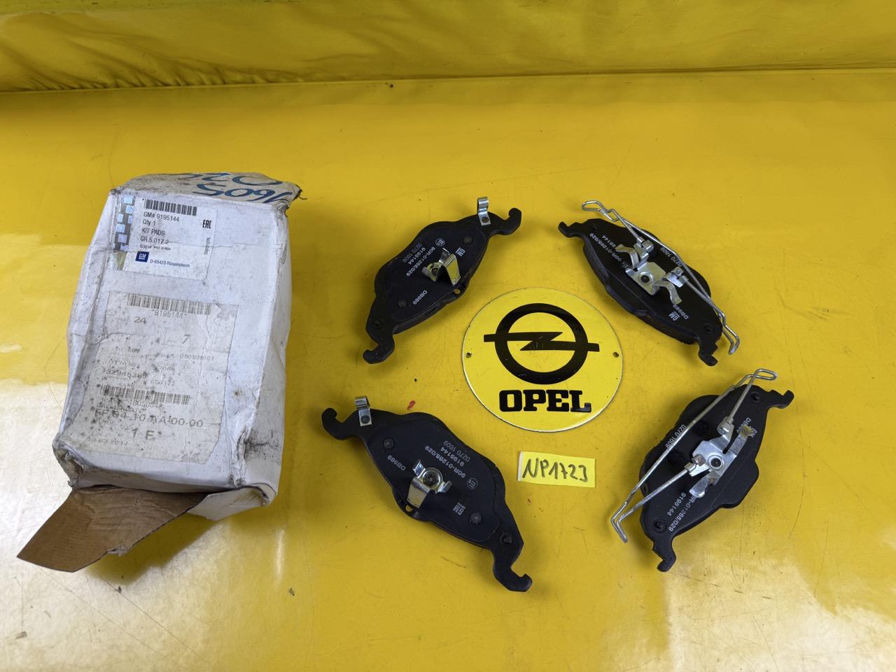 ID_135926_orig.jpg Bremsbelagsatz vorne Opel Astra G 1,2 1,4 1,6 1,8 2,0 Diesel 9195144 Orig. Neu