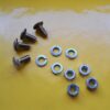 Schrauben Stoßstange Chrom Opel Kadett B / C + GT + Manta Ascona A / B - Original Neu