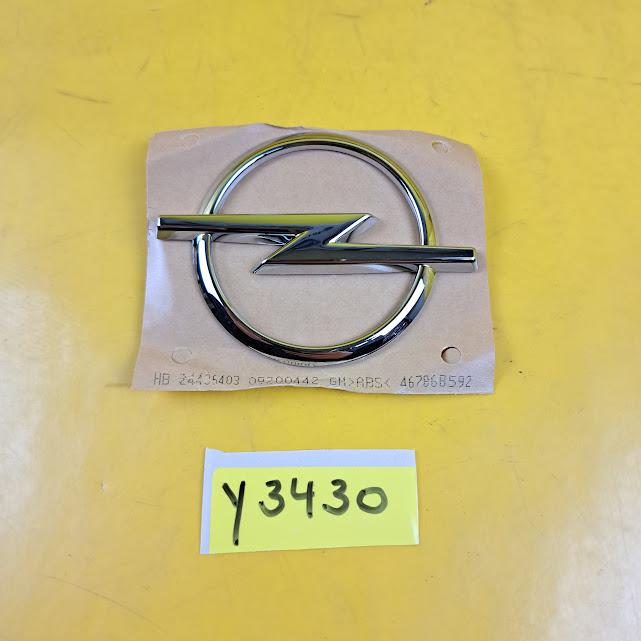 ID_136629_orig.jpg Opel Emblem Heckklappe Opel Astra G Caravan / Kombi - GM 9117395 - Schriftzug Original Neu