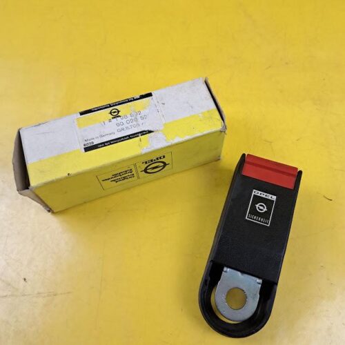 Gurtschloss Opel Kadett C / Rekord D / Commodore B - GM 90020529 Original Neu