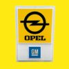 OPEL Reklame Schild Werbetafel GM Leuchtreklame Werkstatt Autohaus Abholung