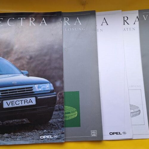 Prospekt Broschüre Opel Vectra A CD / GLS / 4x4 / GT / GL Modellübersicht Sammler