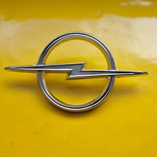 Emblem Motorhaube Kofferdeckel Opel Kadett B / Rekord C / Commodore A Original Neu