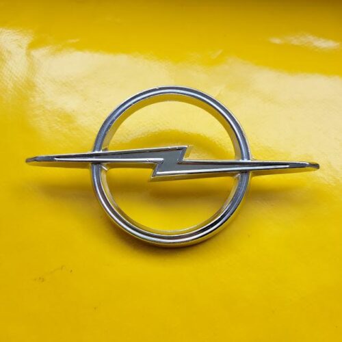Emblem Motorhaube Kofferdeckel Opel Kadett B / Rekord C / Commodore A Original Neu
