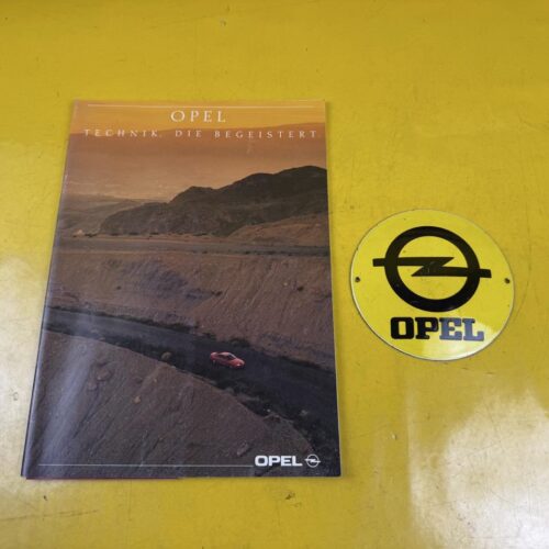 Prospekt Opel Calibra Vectra A Kadett E GSi Corsa A Omega A 24V