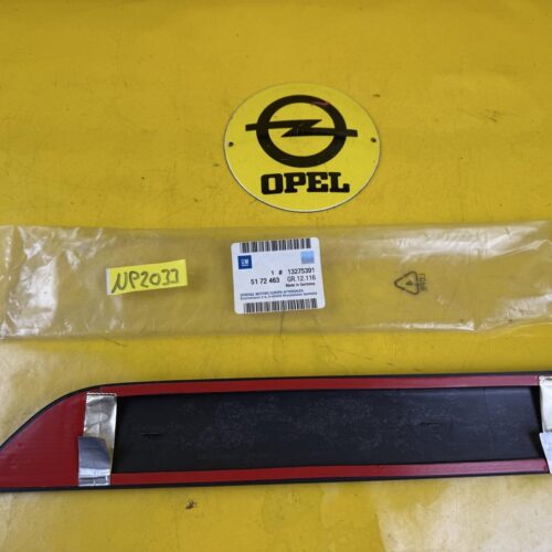 Zierleiste Opel Coras D 3-Türer Seitenwand hinten rechts Anthrazit 13275391 Orig. + Neu