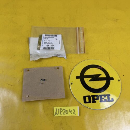 Opel Astra G Emblem Opelzeichen Heckklappe Logo Chrom 9200444 Orig. NEU