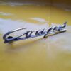 Satz Embleme - Coupe - Opel Rekord A + B Coupe Schriftzug Logo Original
