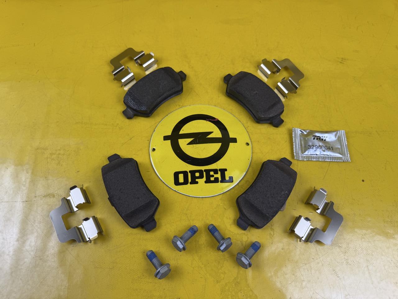 ID_139452_orig.jpg Bremsbeläge hinten Opel Zafira B GM 95507655 Orig. + Neu