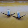 Set Embleme Opel Diplomat A V8 5,4 Limousine Coupe Schriftzug chrom Original