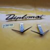 Set Embleme Opel Diplomat A V8 5,4 Limousine Coupe Schriftzug chrom Original