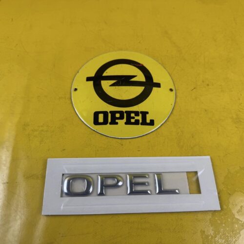 Opel Emblem Opel Astra G Coupe Cabrio Heckklappe Schriftzug Chrom Orig. + Neu