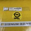 Schriftzug Opel Signum 3.2 V6 Heckklappe Chrom GM 93174042 Orig. + Neu