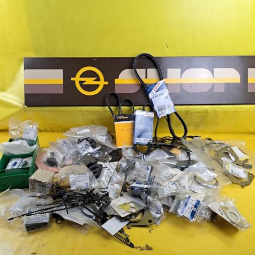 Konvolut Opel Autoteile Ersatzteile Kleinteile Dichtung Keilriemen etc. Original GM