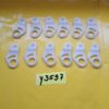 12 x Lasche Betätigung Tür Opel Kadett C / Manta Ascona B Schloss Gestänge Öffner Original Neu