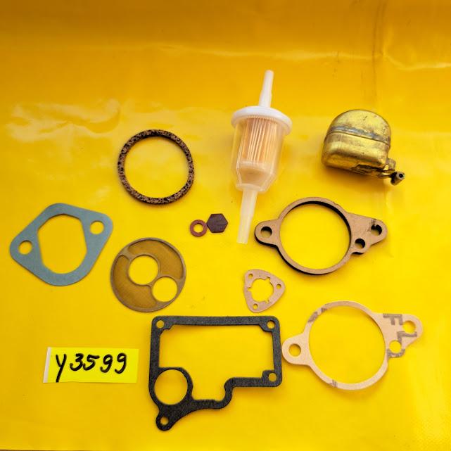 ID_140270.jpg Vergaser Carter Benzinpumpe Reparatur Kit Opel Rekord 53-57 P1/P2/A Kapitän 51-63 Neu