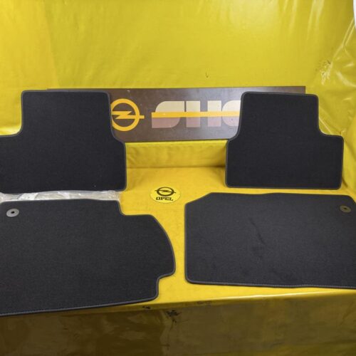 Fußmatten Opel Cascada Satz Velours schwarz GM 13439806 Orig. + Neu