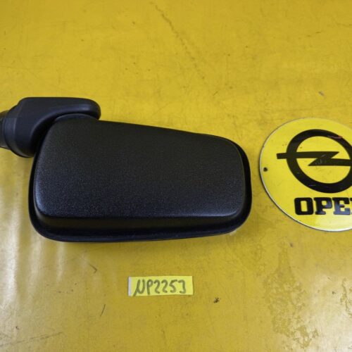 Spiegel rechts Opel Kadett D schwarz Kunststoff Außenspiegel Orig. + Neu