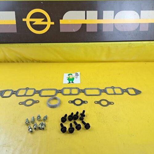 Auspuff Krümmer Dichtsatz Opel Commodore A + B + C Dichtungen Schrauben Neu
