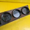 Armatur Tacho Opel Kadett B Holzoptik Schalter Warnblink Uhr Instrumenteneinheit Original